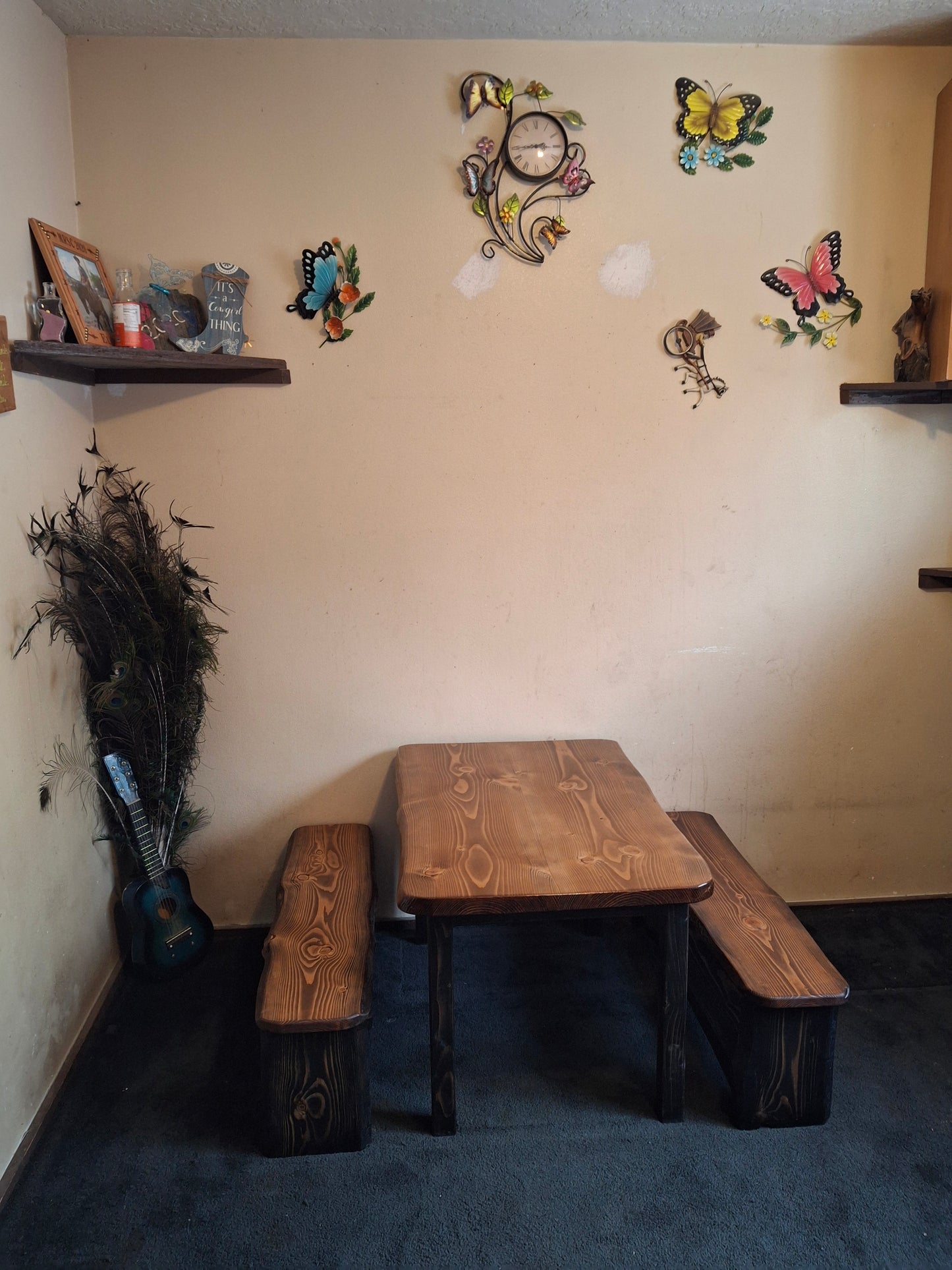 Country cottage Kids table ~Live Edge~ (Limited Stock Available)