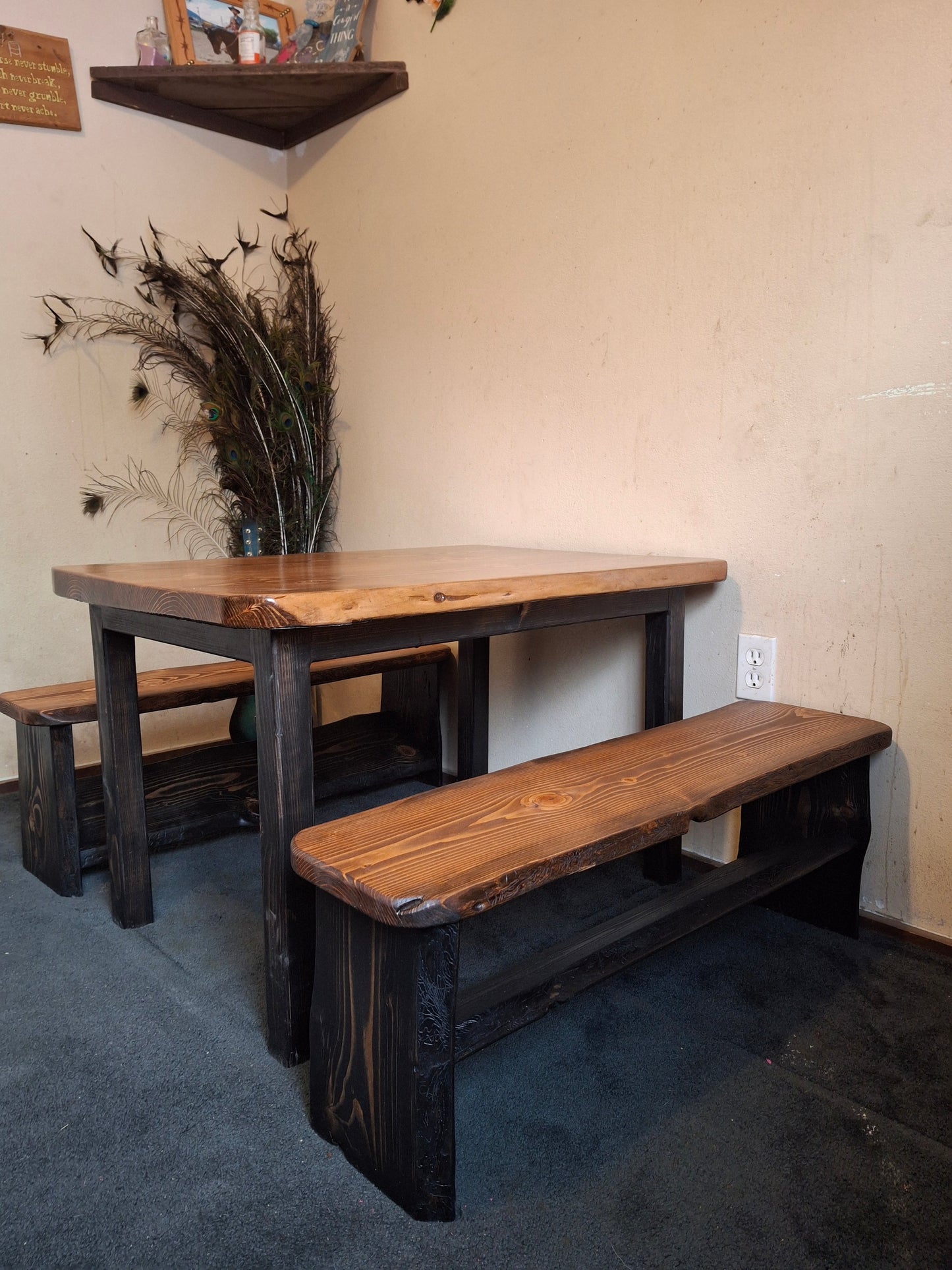 Country cottage Kids table ~Live Edge~ (Limited Stock Available)