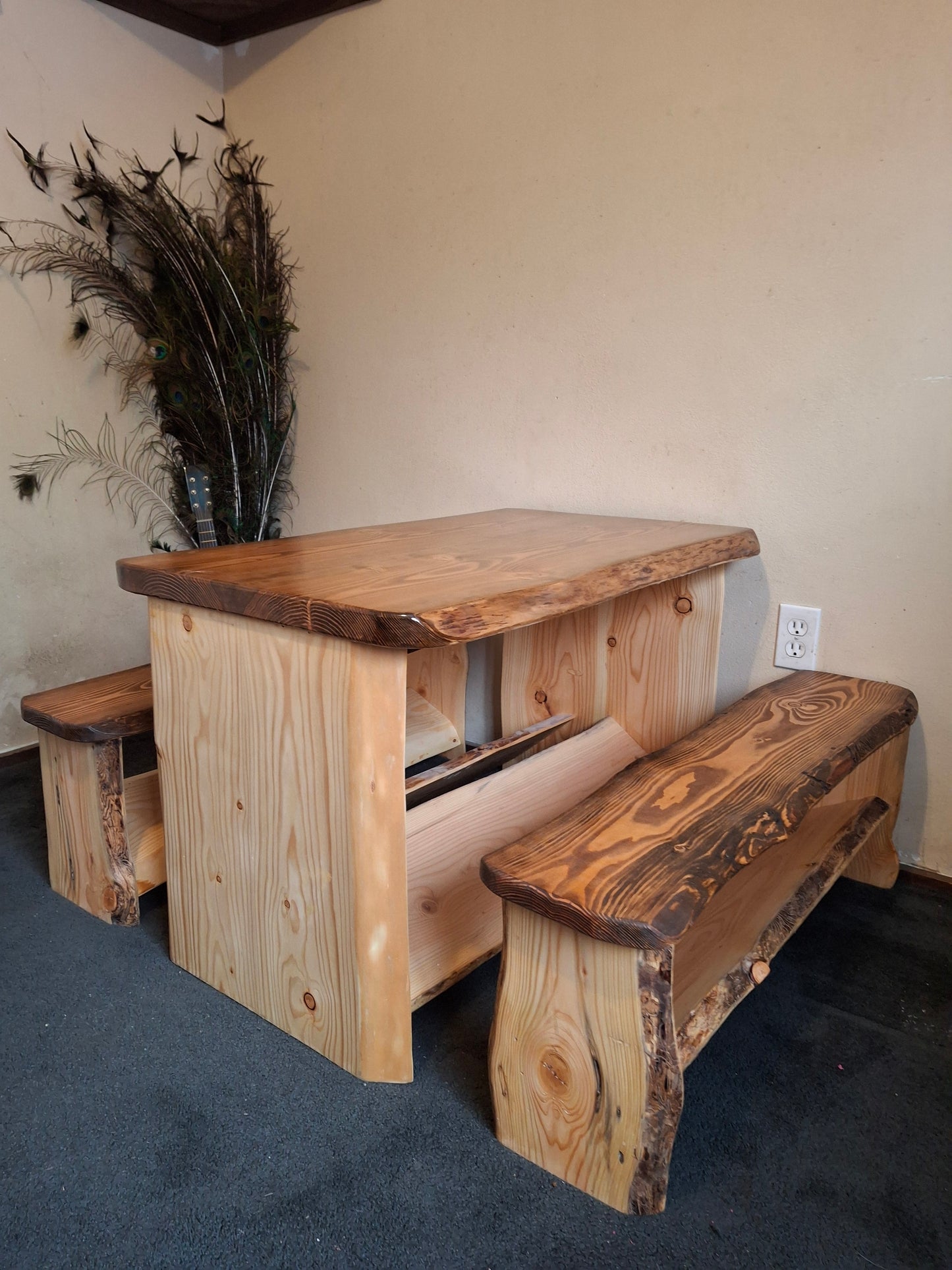 Ranch Hand Kids Table ~ Live Edge ~ (Limited Stock Available)