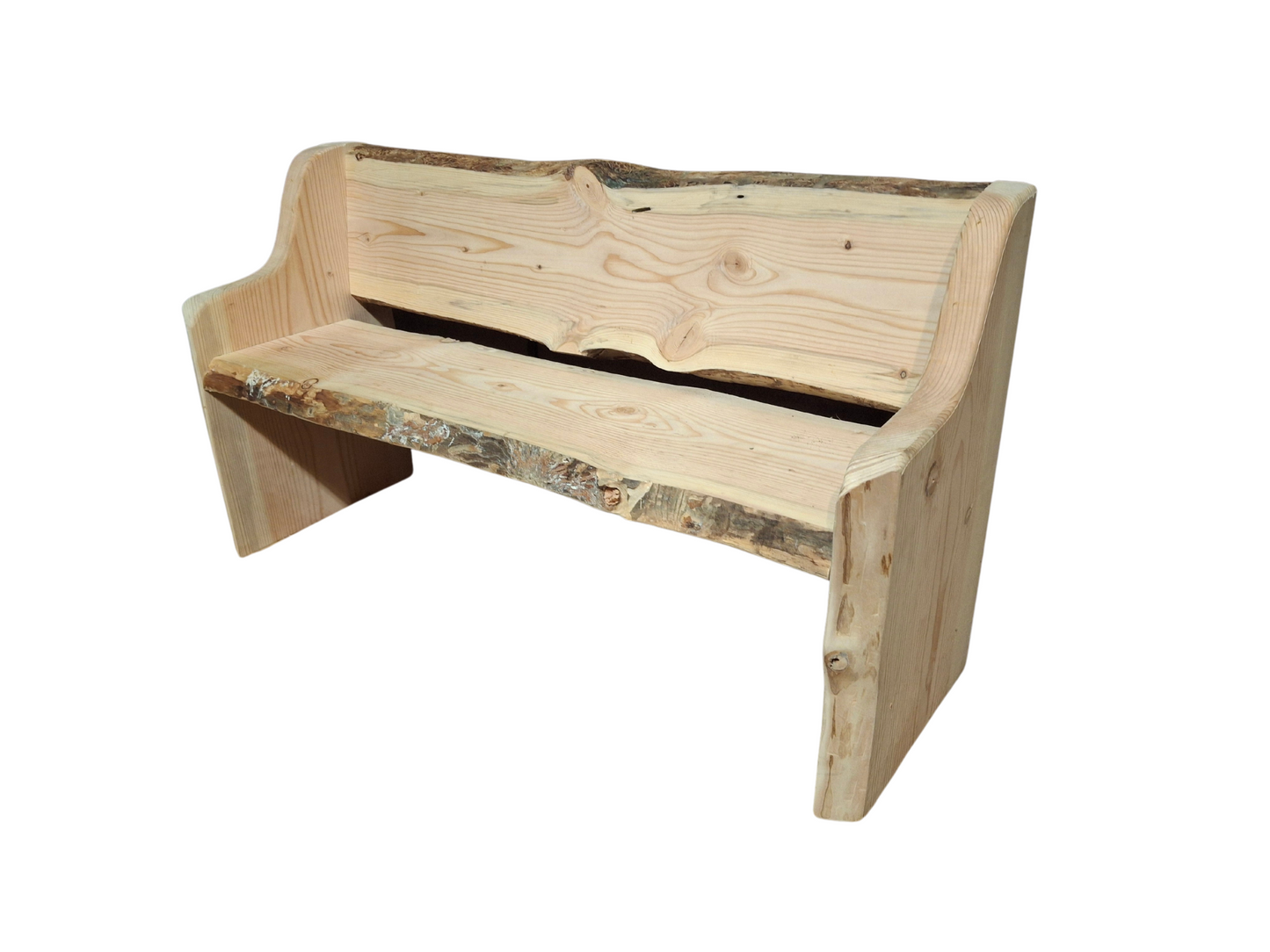 Kids Fancy Bench Style ~ (no side Tables) ~ Live Edge ~ (Limited Stock)
