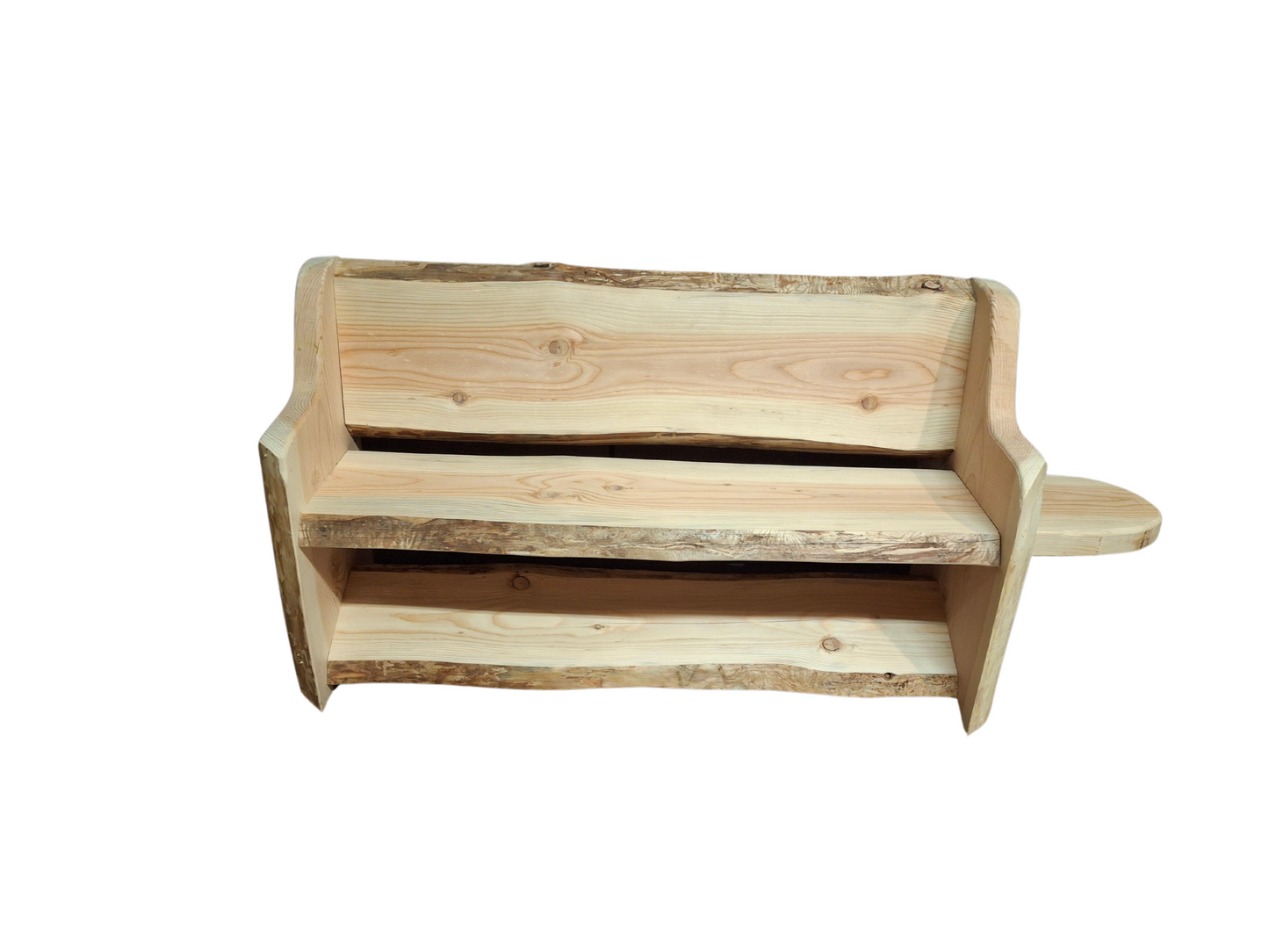 Kids Fancy Bench Style ~ (one side Tables) ~ Live Edge ~ (Limited Stock)