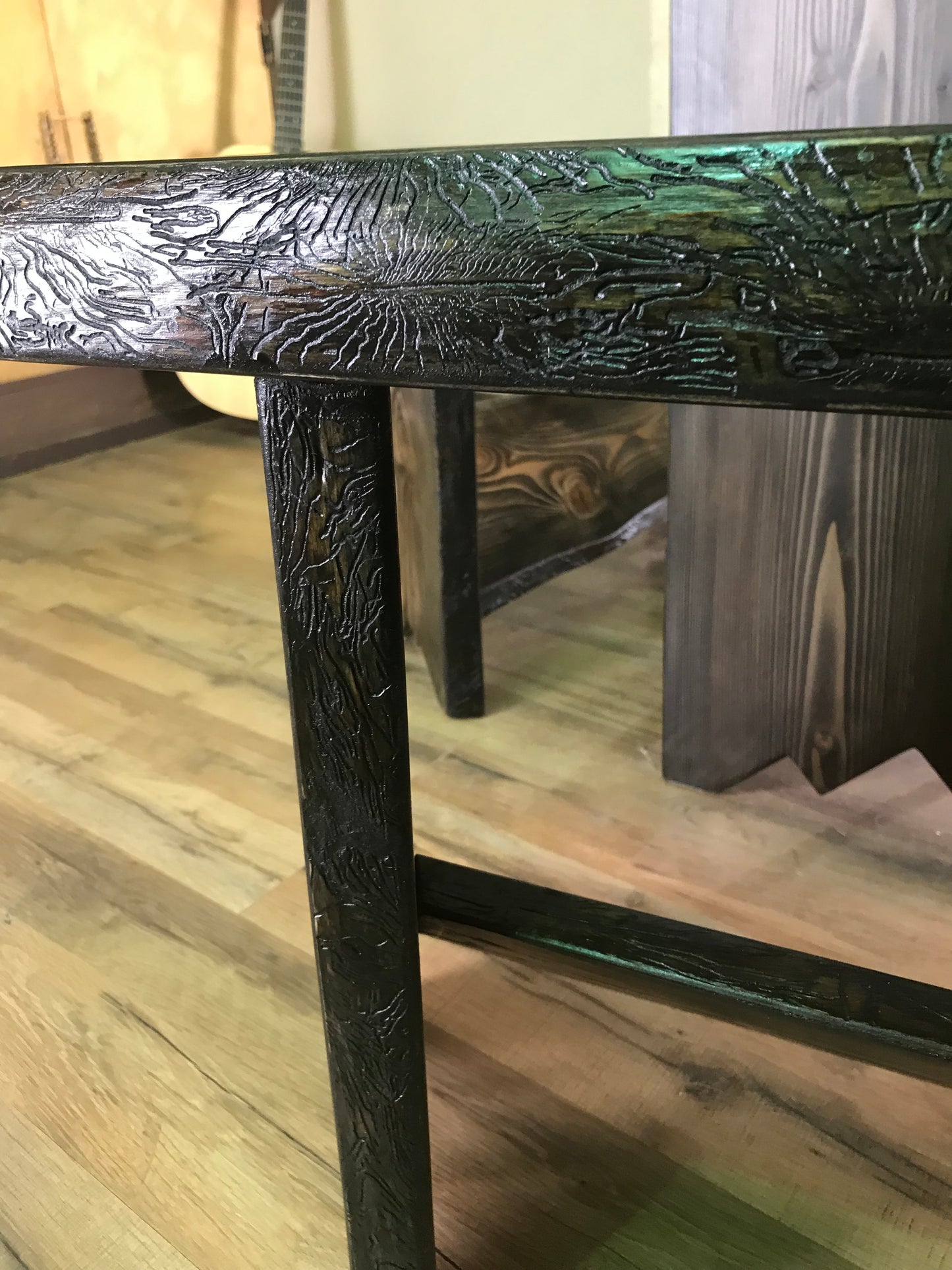 Harmony Hollow Full Height Compact Table ~Live Edge~ 1 In Stock
