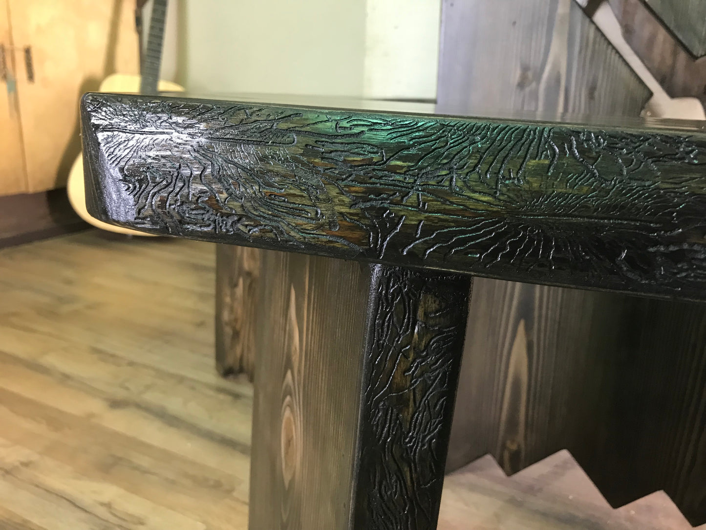 Harmony Hollow Full Height Compact Table ~Live Edge~ 1 In Stock