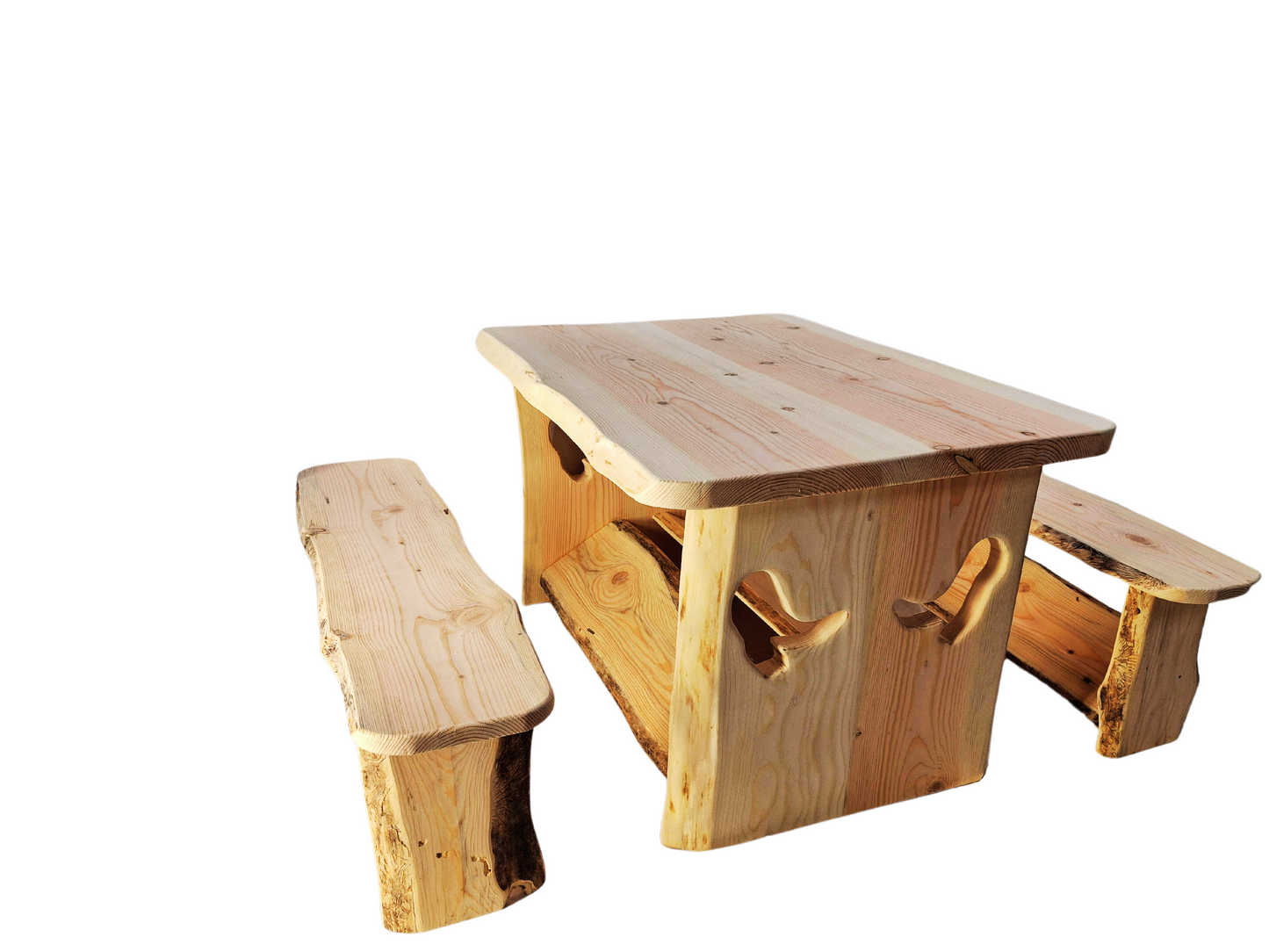 Cowboy Corral Kids Table ~Live Edge~ (Limited Stock Available)