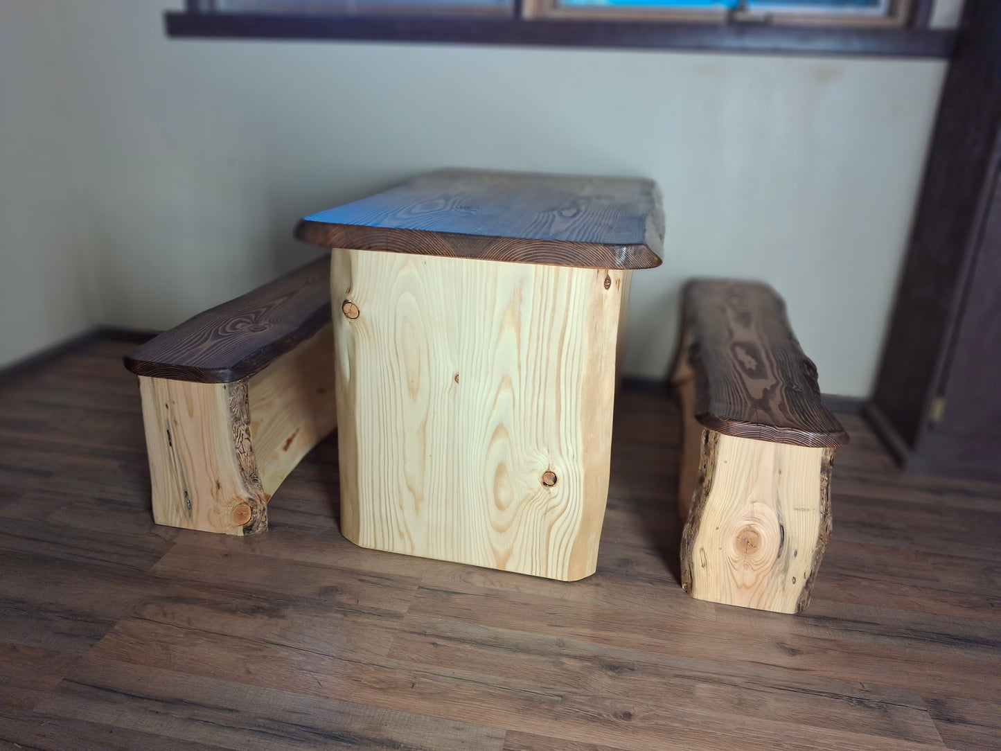 Ranch Hand Kids Table ~ Live Edge ~ 1 In Stock