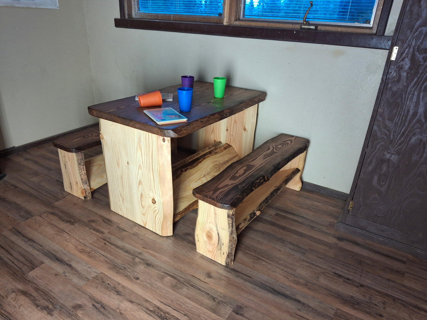 Ranch Hand Kids Table ~ Live Edge ~ 1 In Stock