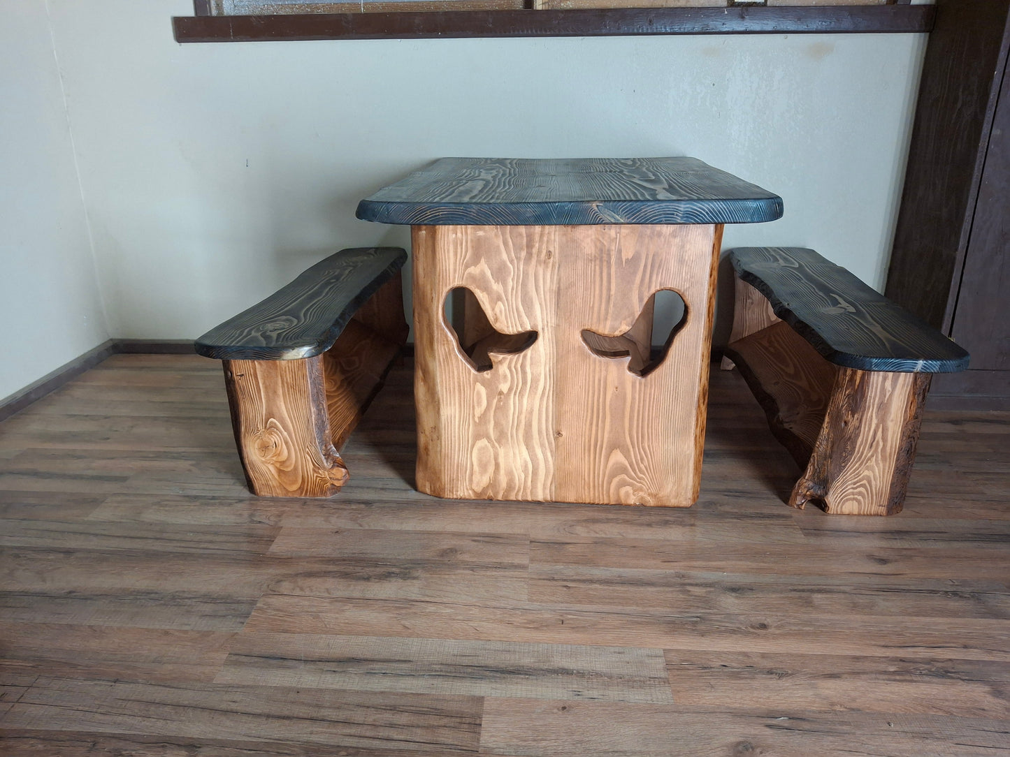 Cowboy Corral Kids Table ~Live Edge~ 1 In Stock