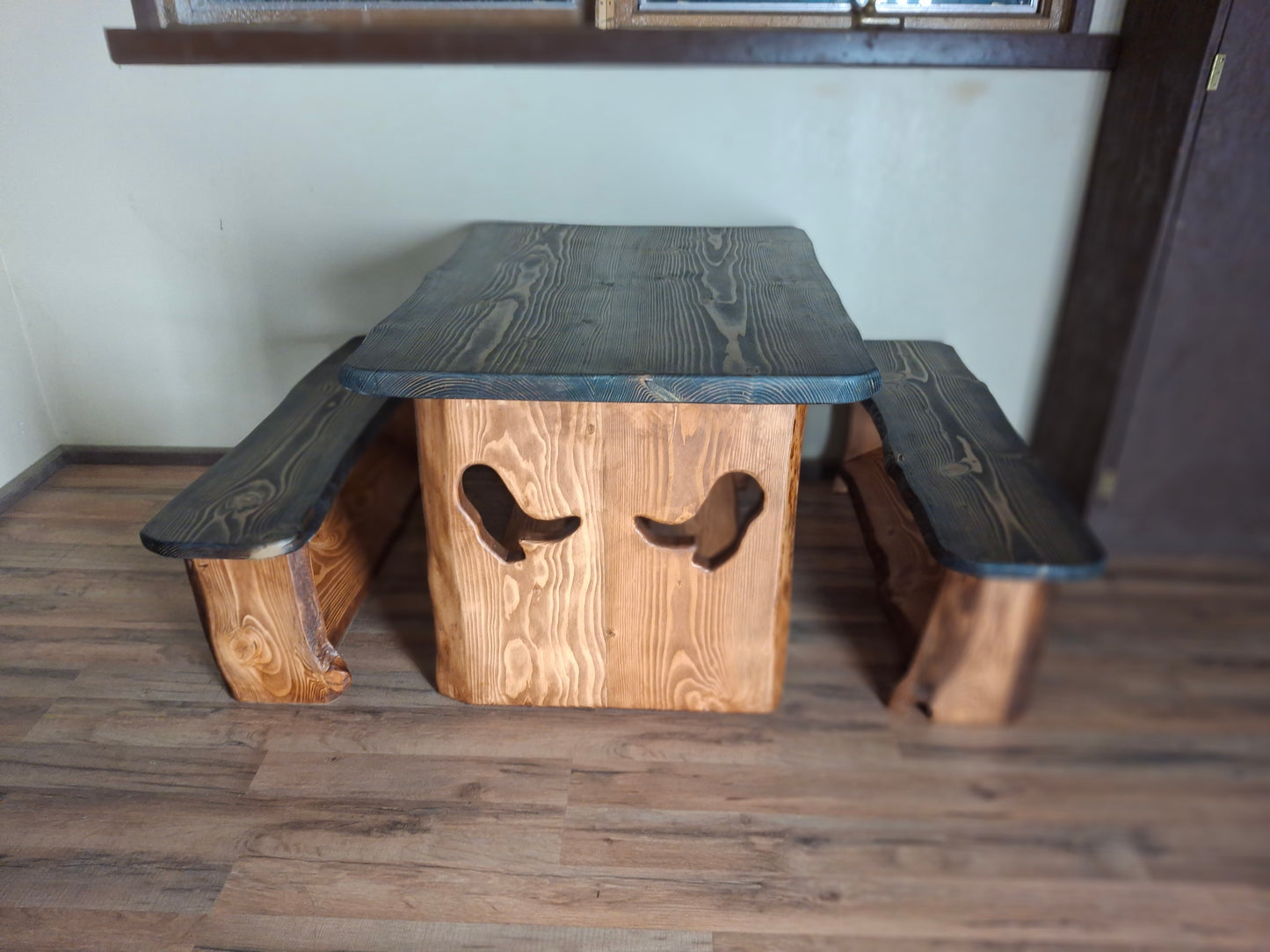 Cowboy Corral Kids Table ~Live Edge~ 1 In Stock