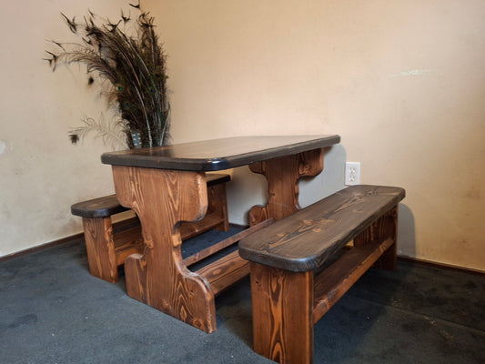 The Wooden Nook Kids Table