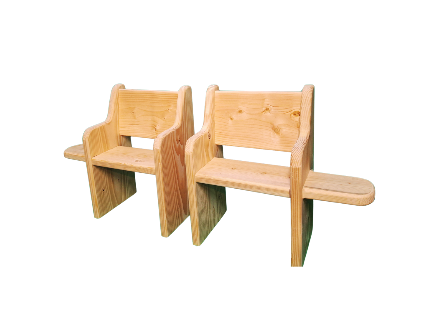 Kids Fancy Single Bench Style ~ (one side Tables) ~ 2 In Stock