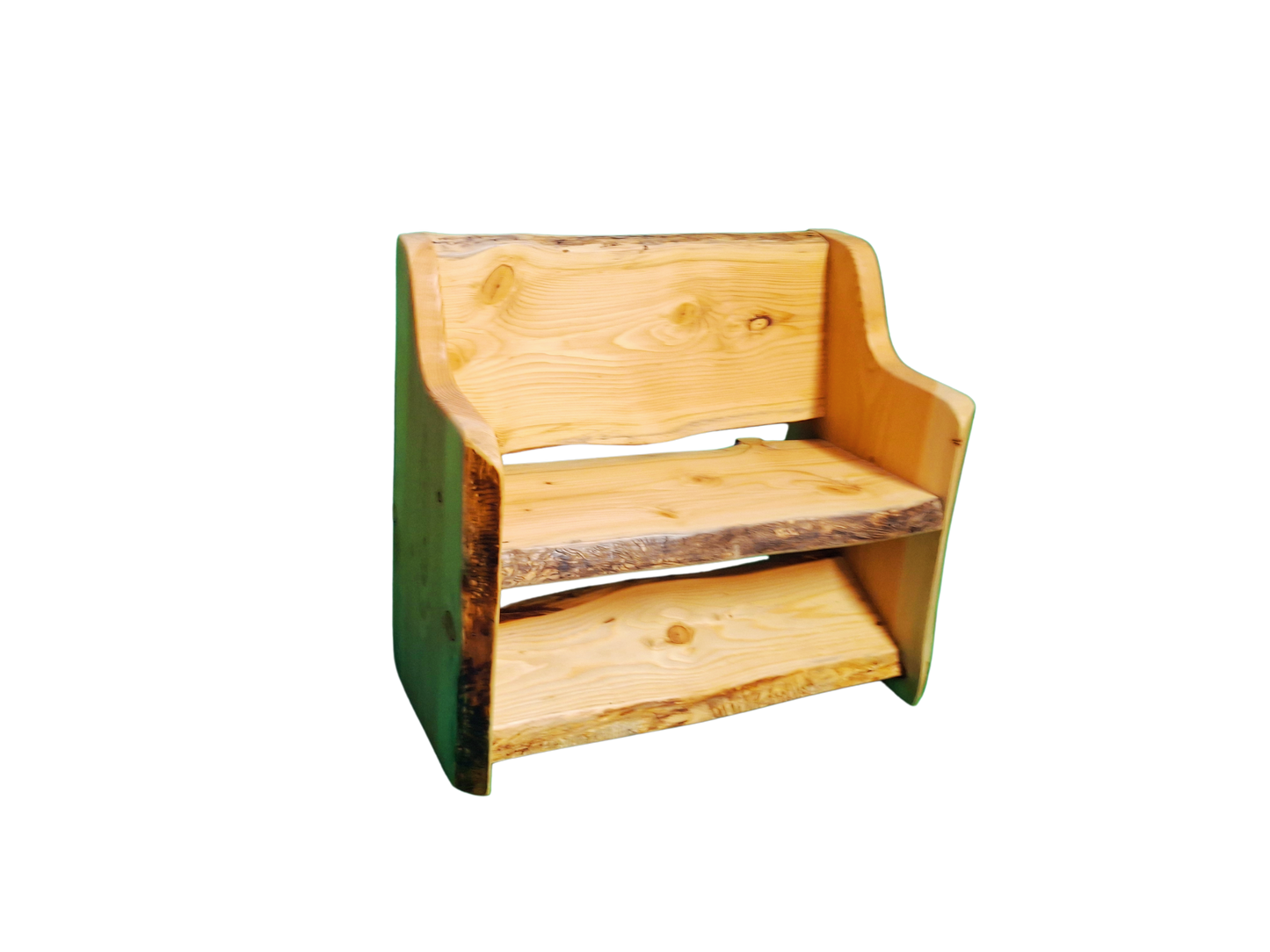 Kids Fancy Bench Style ~ (no side Tables) ~ Live Edge ~ (Limited Stock)