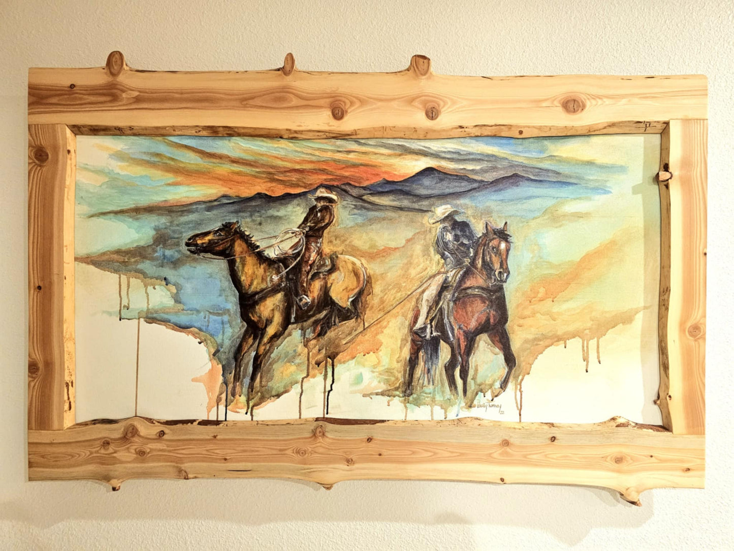 Live Edge Canvas/Picture Frame